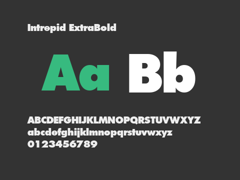 Intrepid ExtraBold