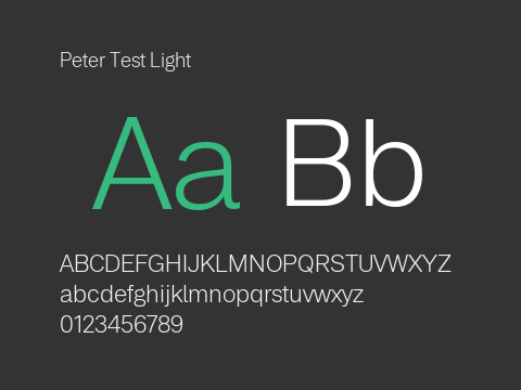 Peter Test Light