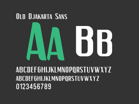 Old Djakarta Sans