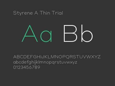 Styrene A Thin Trial