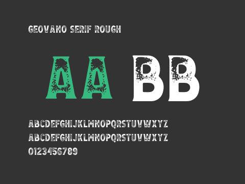 Geovano Serif Rough