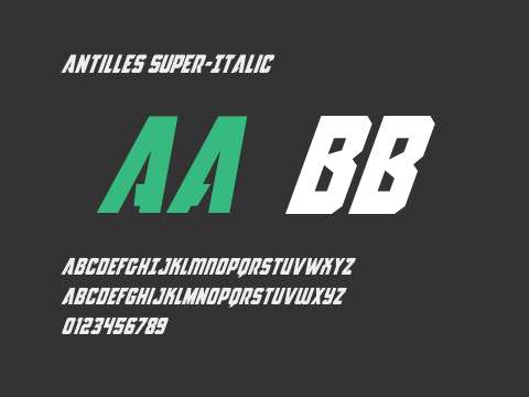 Antilles Super-Italic