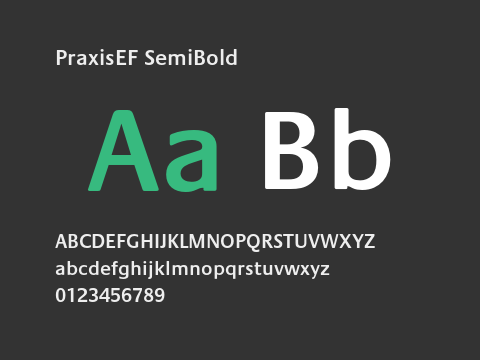 PraxisEF SemiBold