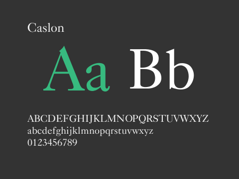 Caslon