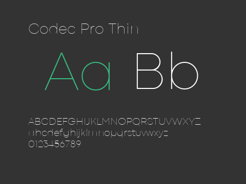 Codec Pro Thin