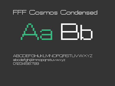 FFF Cosmos Condensed