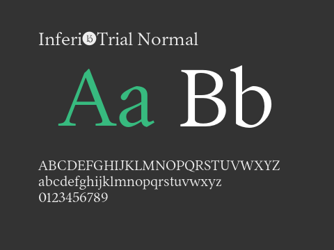 Inferi-Trial Normal