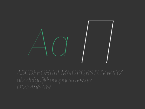 Mylon-ThinItalic