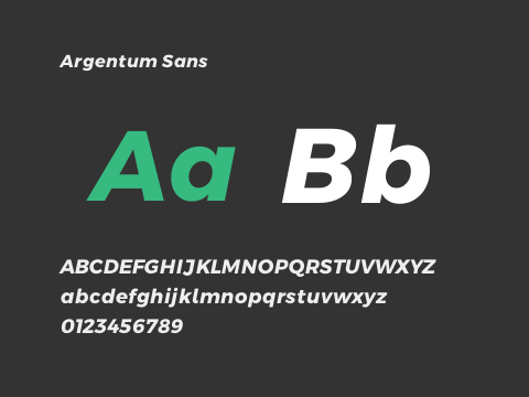 Argentum Sans