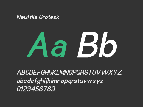 Neuffila Grotesk