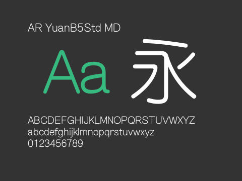 AR YuanB5Std MD