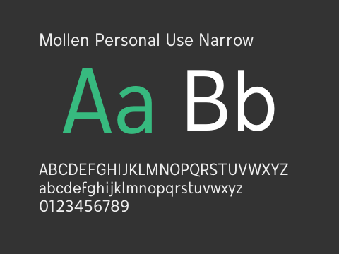 Mollen Personal Use Narrow