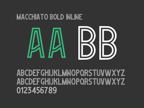 Macchiato Bold Inline