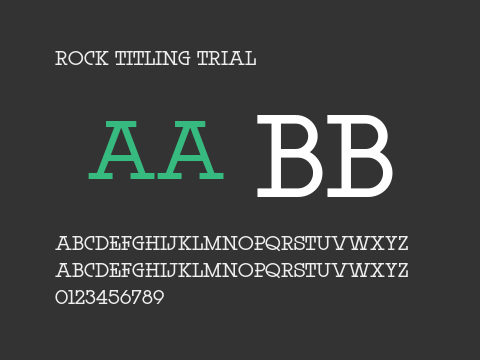 Rock Titling Trial