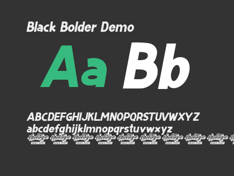 Black Bolder Demo