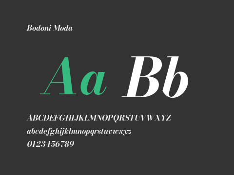 Bodoni Moda