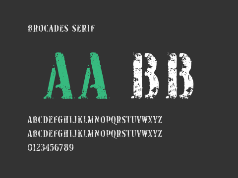 Brocades Serif