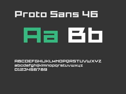 Proto Sans 46