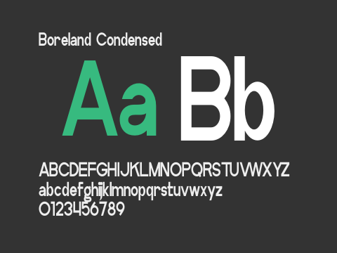 Boreland Condensed