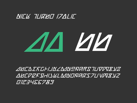 Nick Turbo Italic