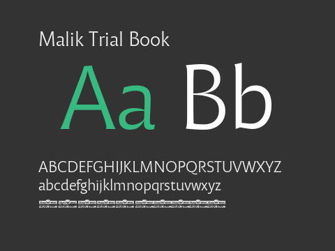 Malik Trial Book