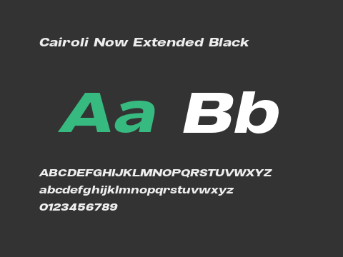 Cairoli Now Extended Black