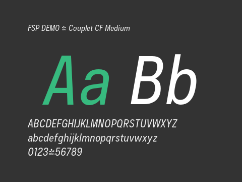 FSP DEMO - Couplet CF Medium