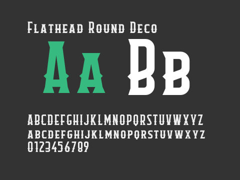 Flathead Round Deco