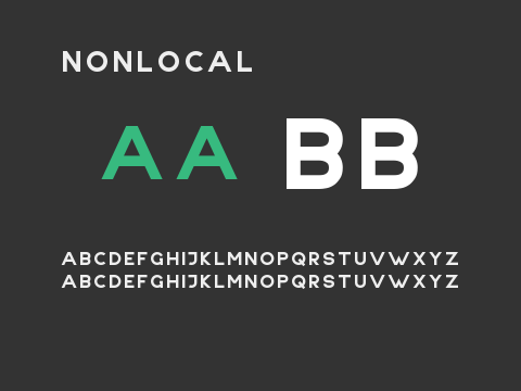 NONLOCAL