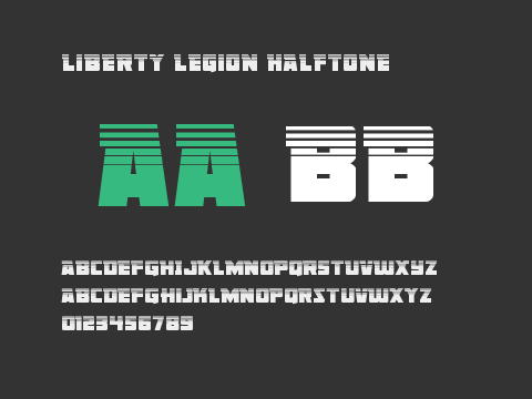 Liberty Legion Halftone