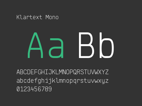 Klartext Mono