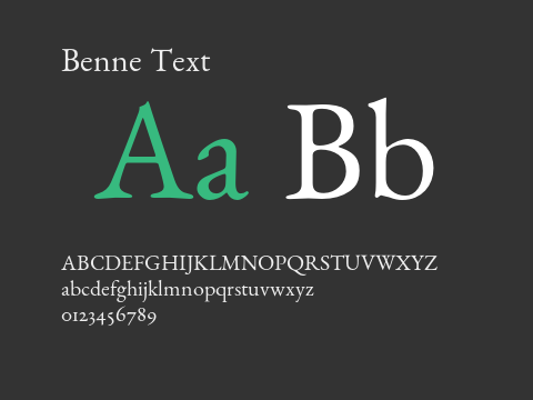 Benne Text