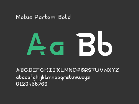 Motus Partem Bold