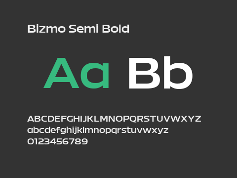 Bizmo Semi Bold