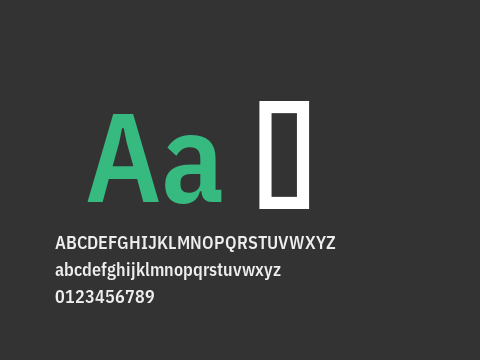 IBM Plex Sans Condensed SemiBold