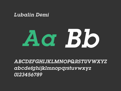 Lubalin Demi