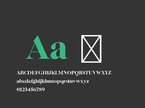 F37 Caslon ExtraBold Display