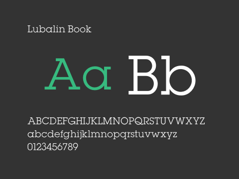 Lubalin Book