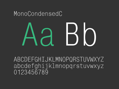 MonoCondensedC