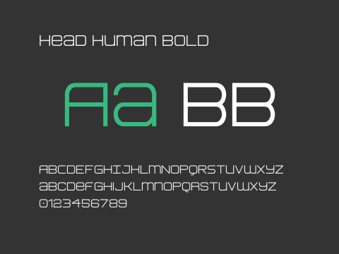 Head Human Bold