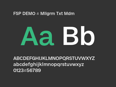 FSP DEMO - Mllgrm Txt Mdm