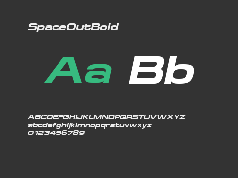 SpaceOutBold