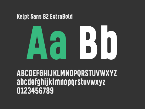 Kelpt Sans B2 ExtraBold