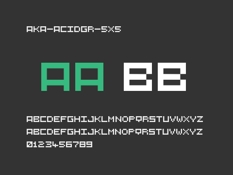 Aka-AcidGR-5X5