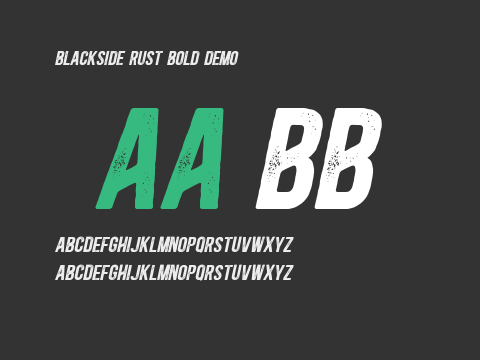 Blackside Rust Bold DEMO