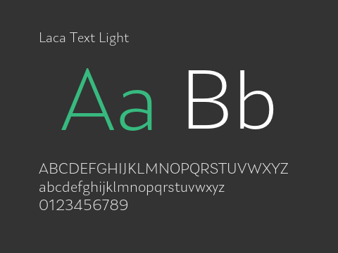 Laca Text Light