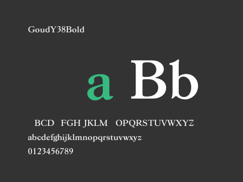 GoudY38Bold