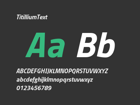 TitilliumText