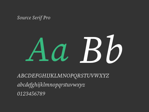 Source Serif Pro