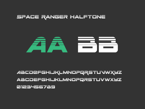 Space Ranger Halftone